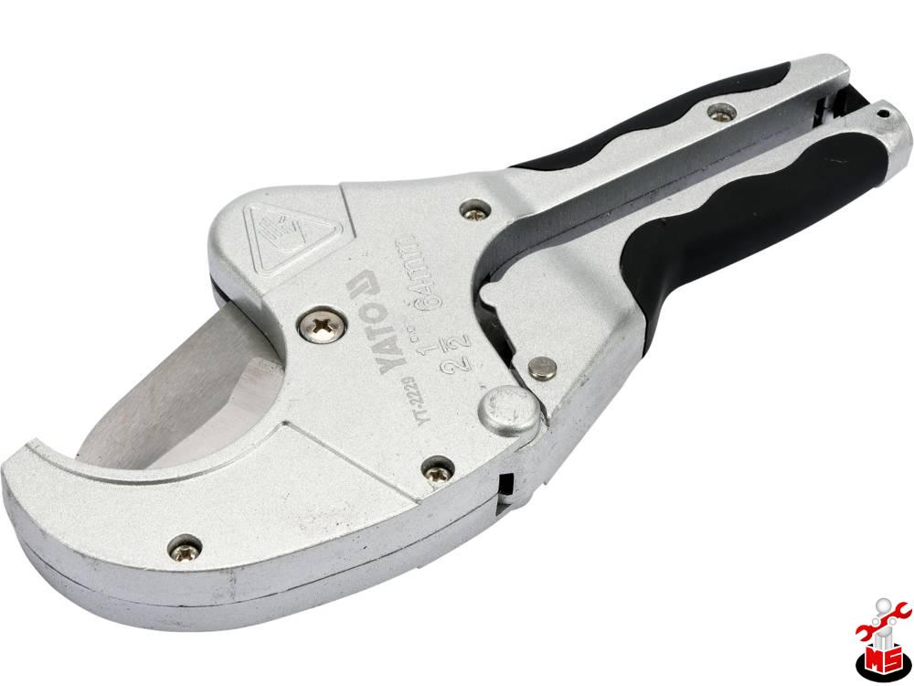Foarfecă din aluminiu pentru tăiat țevi PVC PP PU PE 64 mm Yato YT