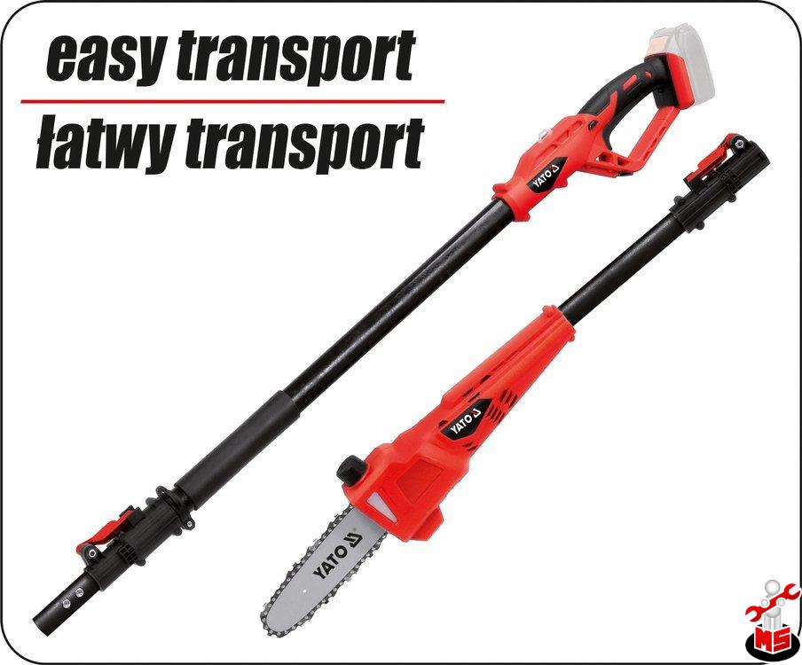 Fierăstrău telescopic 18V, fără acumulator Yato YT-82837