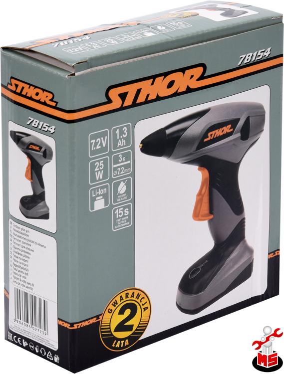 Pistol De Lipit Cu Acumulator 7 2v 25w Sthor 78154 Magazinulcuscule Ro