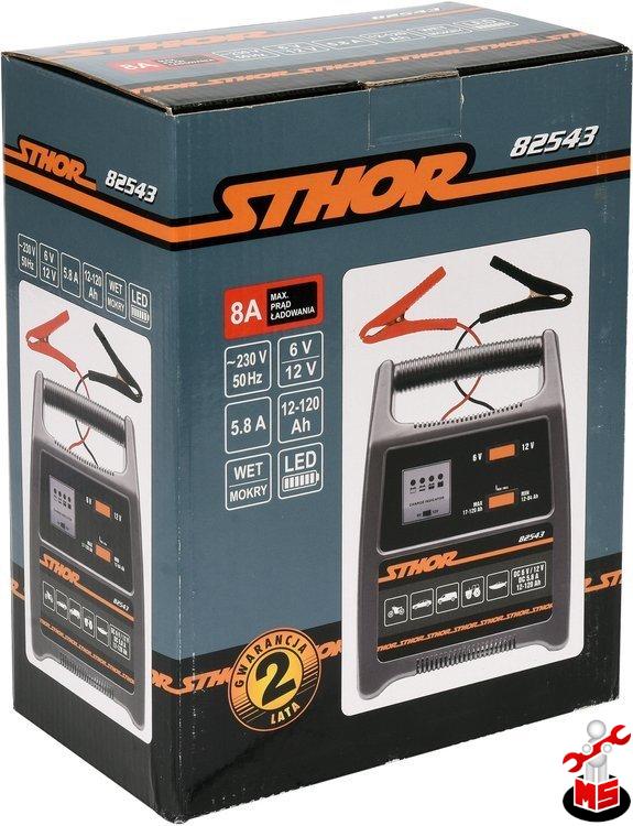 Redresor 6 / 12 V - 8A - 120Ah Sthor 82543 | MagazinulCuScule.ro