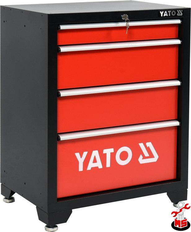 Dulap pentru scule cu 4 sertare Yato YT-08933 | MagazinulCuScule.ro