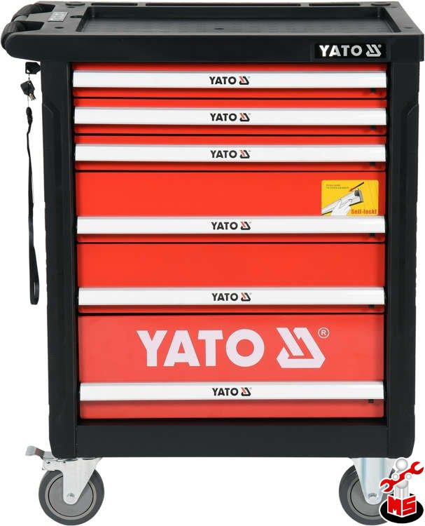 Dulap scule echipat, 185 piese Yato YT-55307 | MagazinulCuScule.ro