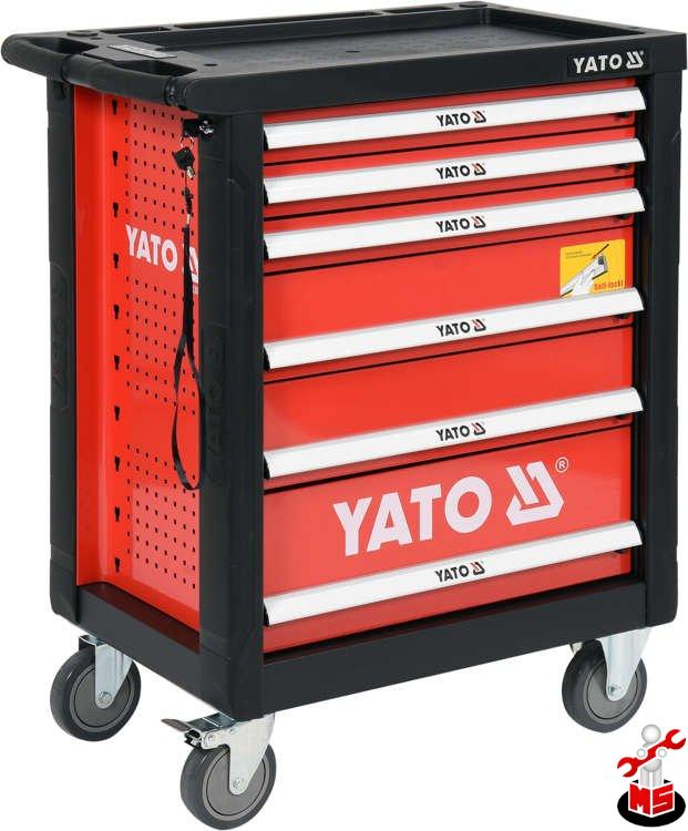 Dulap scule echipat, 185 piese Yato YT-55307 | MagazinulCuScule.ro