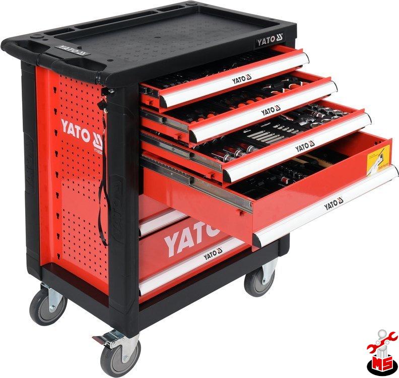 Dulap scule echipat, 185 piese Yato YT-55307 | MagazinulCuScule.ro