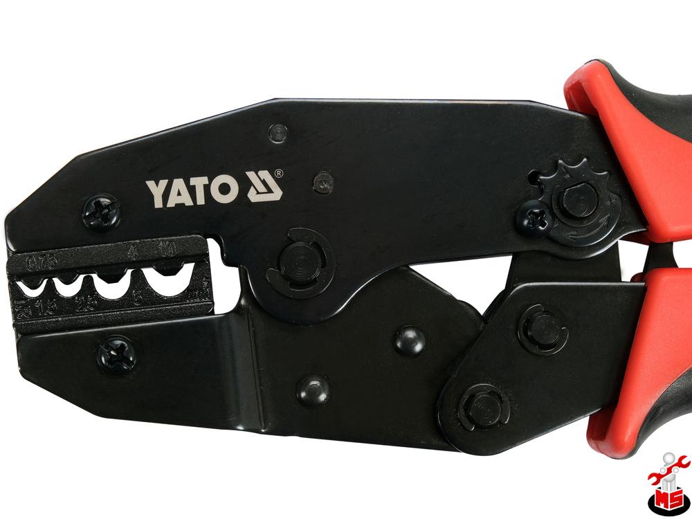 Clește sertizat 1.5-10mm2 Yato YT-2247 | MagazinulCuScule.ro