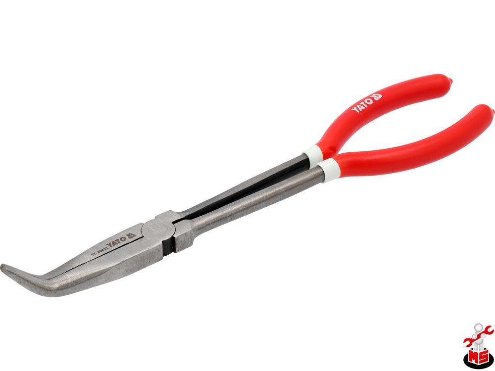 Clește drept cu vârf îndoit 285 mm Yato YT-20411 | MagazinulCuScule.ro