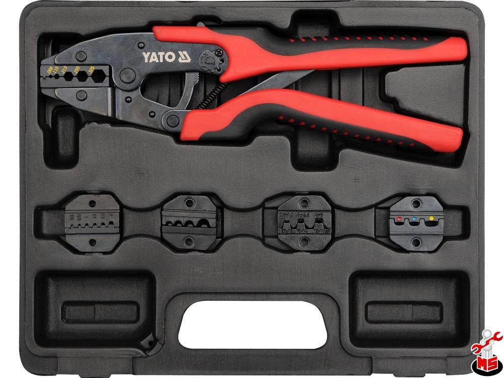 Set clește sertizat 6 bucăți Yato YT-2245 | MagazinulCuScule.ro