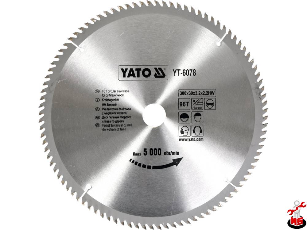 ユメタページ PANZA FIERASTRAU CIRCULAR PT LEMN 300X96X30 Yato YT-6078