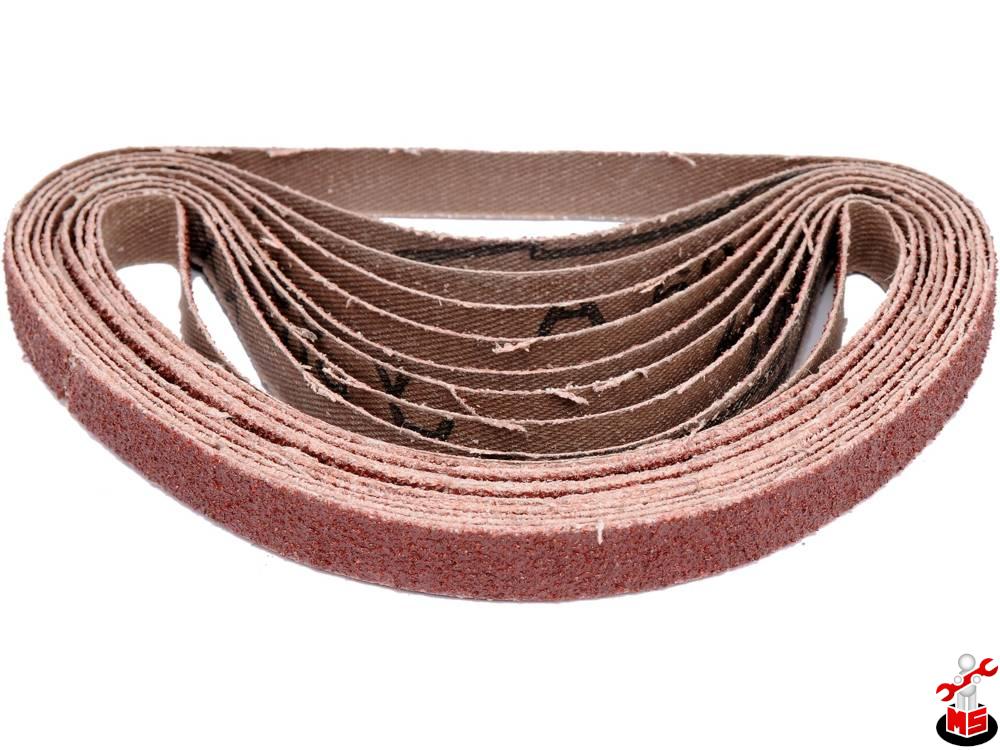 POTATO 2006/2～2007/5 Bandă abrazivă continuă P60, 10 x 330 mm, 10 bucăți Yato YT