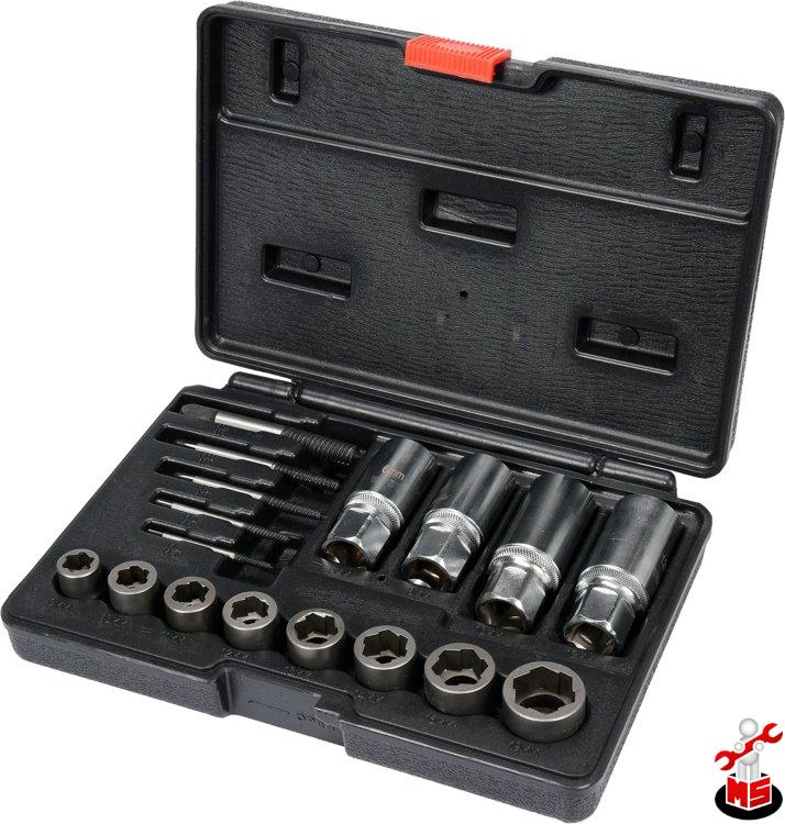 Set universal de extras șuruburi, 17 buc Yato YT-06033
