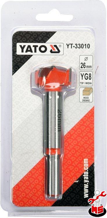 Freză lemn 26 mm Yato YT-33010 | MagazinulCuScule.ro
