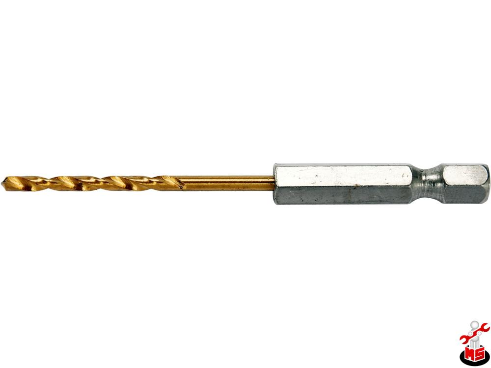 Burghiu hexagonal de 1/4 pentru metal 7 mm Yato YT-44766