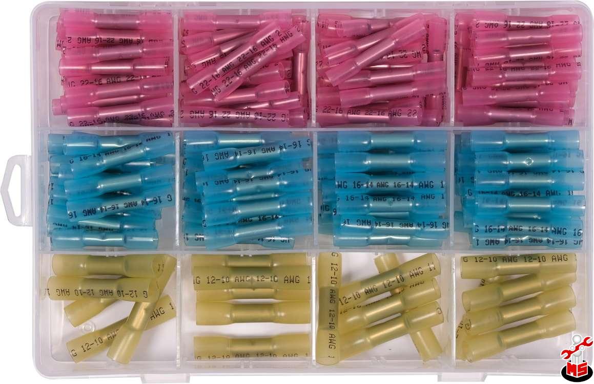 Set 200 cuple termocontractabile 0.5 - 6 mm2 Yato YT-81461 Set 200 cuple termocontractabile 0.5 - 6 mm2 Yato YT-81461