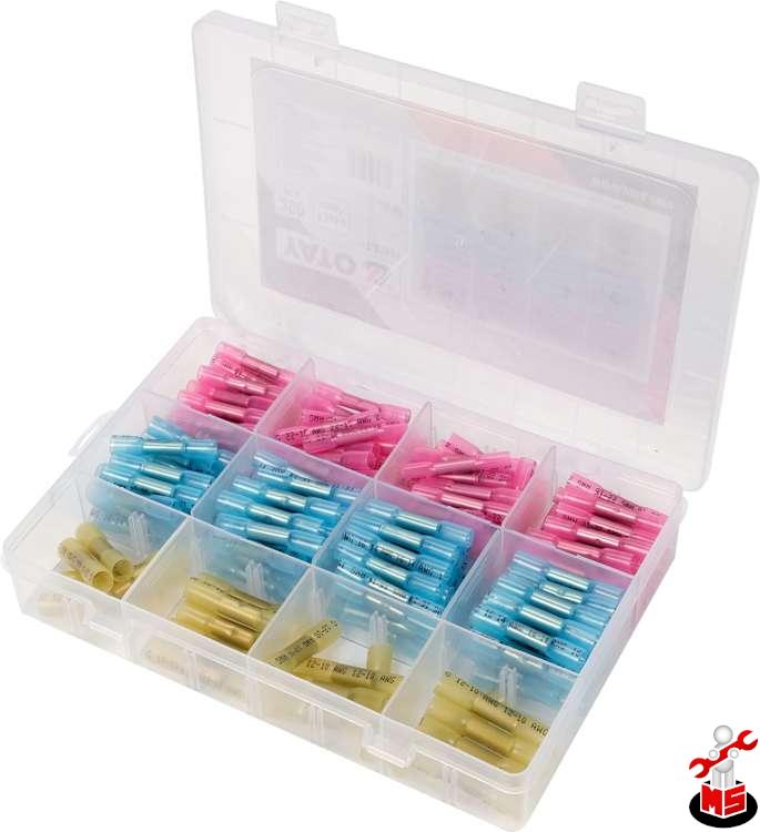 Set 200 cuple termocontractabile 0.5 - 6 mm2 Yato YT-81461 Set 200 cuple termocontractabile 0.5 - 6 mm2 Yato YT-81461