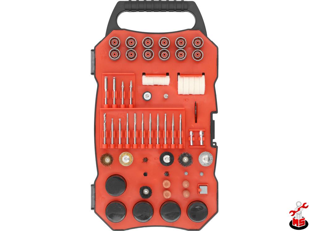 Set accesorii mini freză 201 de piese Yato YT-34671