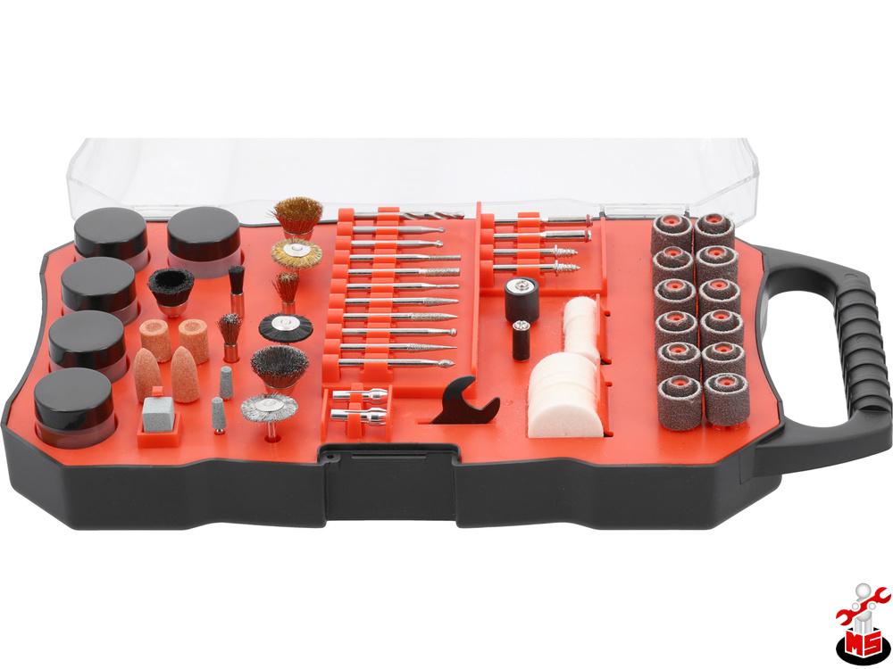 Set accesorii mini freză 201 de piese Yato YT-34671