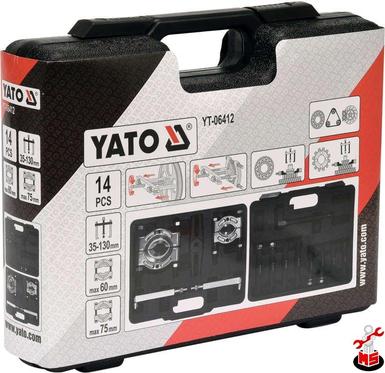 Set extractoare rulmenti de 14 buc Yato YT-06412 | MagazinulCuScule.ro