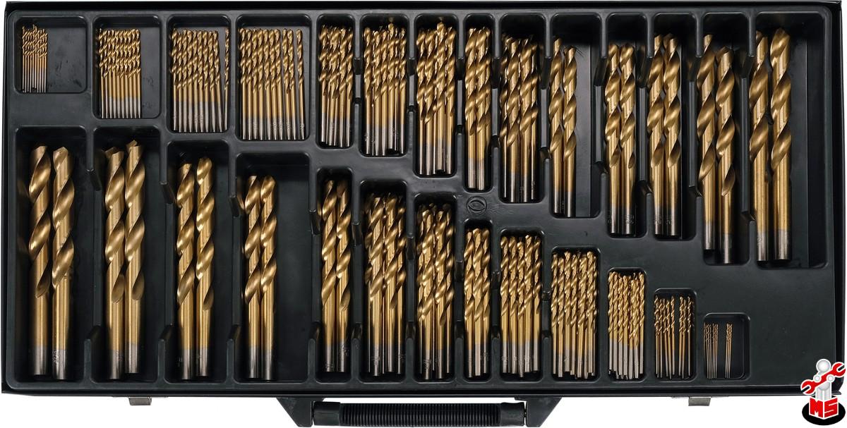 Set burghie pentru metal de 190 Buc 1 - 13 mm Yato YT-44677