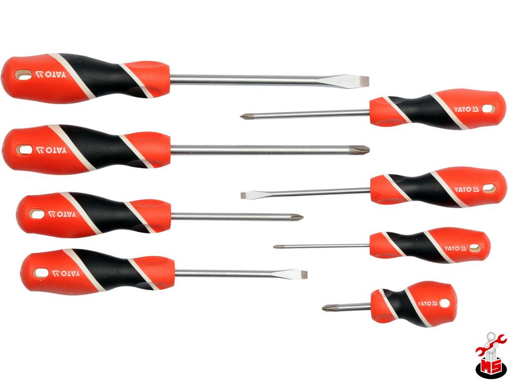 Set 8 șurubelnițe lăcătușerie Yato YT-25966 | MagazinulCuScule.ro