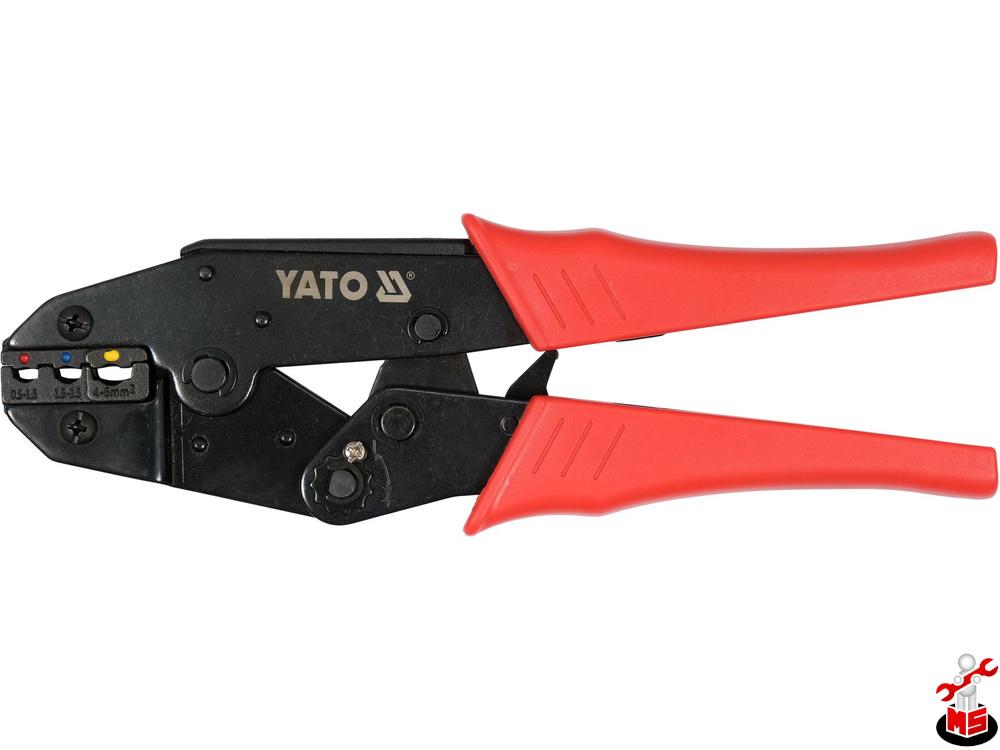 Set conectori si cleste sertizat 551 bucati Yato YT-068920