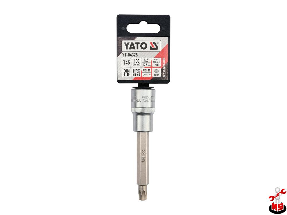 Bit torx T45 cu adaptor 1/2