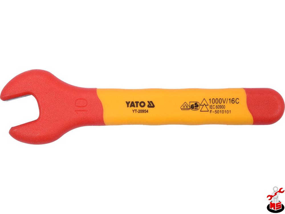 yacchi① Cheie Fixă Izolată VDE 10 mm Yato YT-20954 | MagazinulCuScule.ro