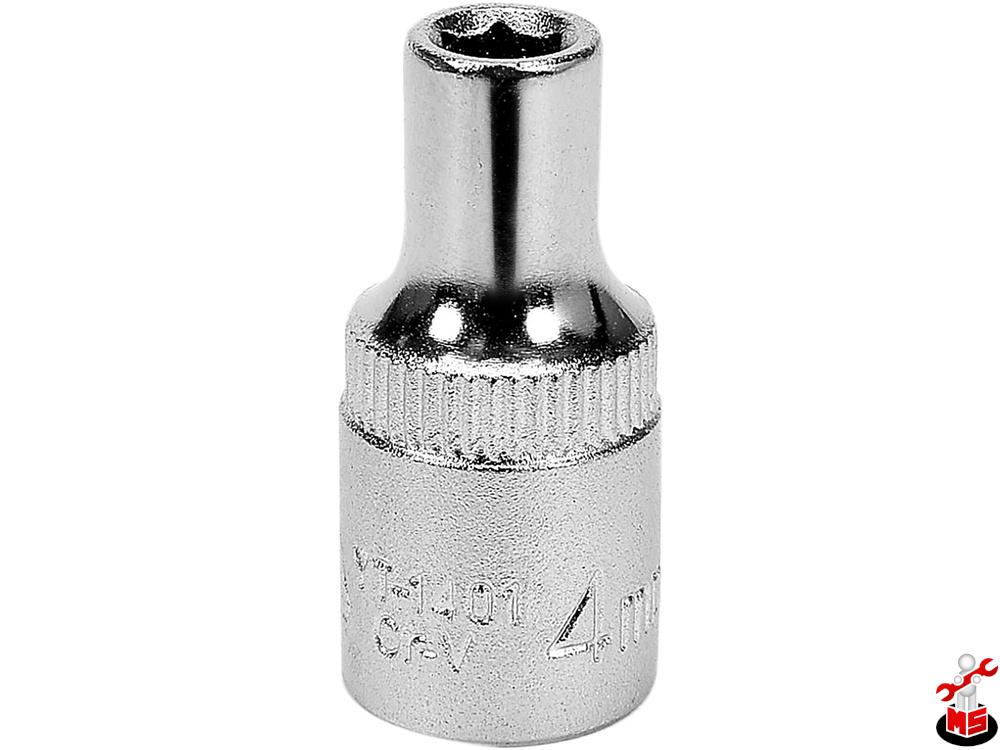 トシ 1/4 Cheie tubulară 4 mm 1/4