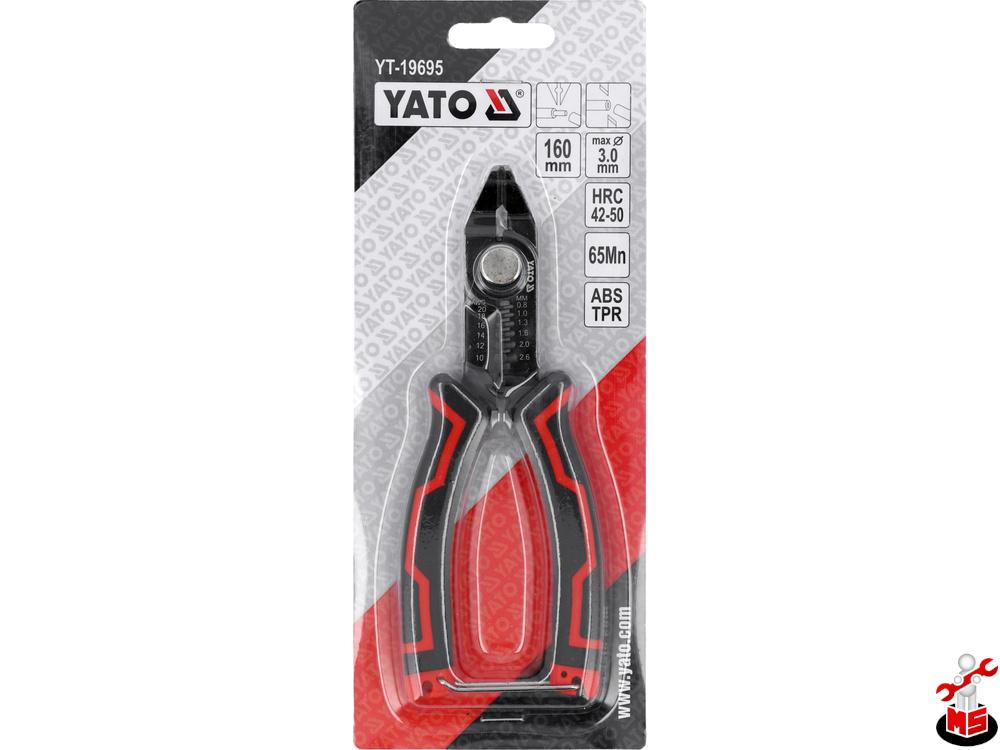 Clește tăietor și decablator 160 mm Yato YT-19695