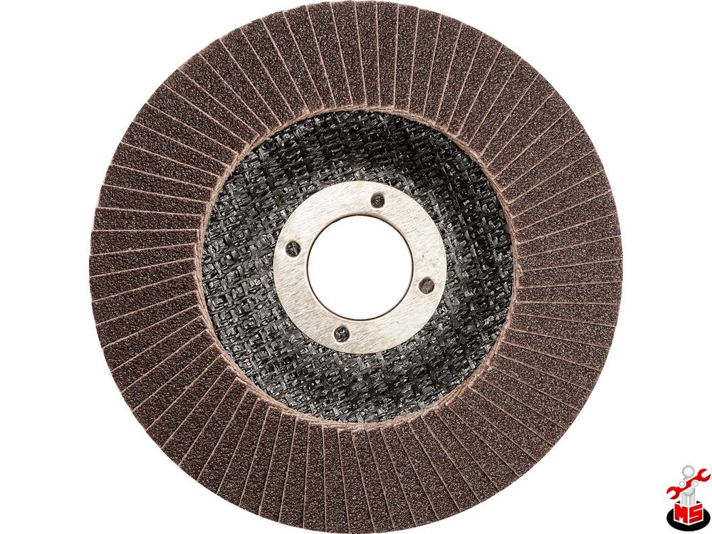 Disc lamelar pentru șlefuit de 125 mm cu P80 Yato YT-83294