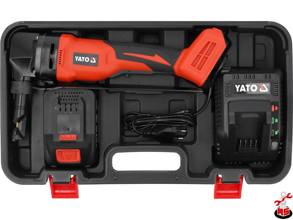 Forfecă tăiat tablă 18V, 1 x 4Ah Yato YT-82398 | MagazinulCuScule.ro