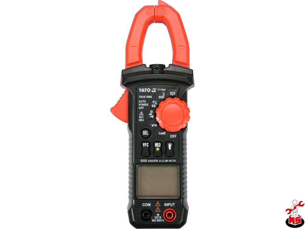 Multimetru digital universal cu clemă Yato YT-73092