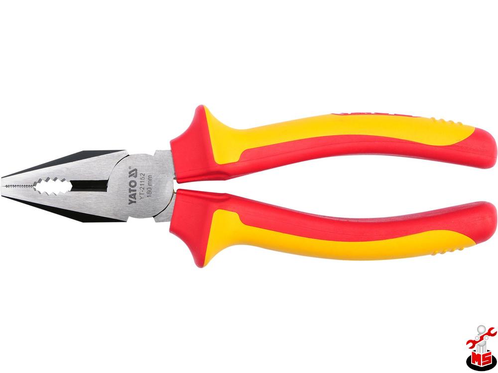 Patent 180 mm VDE 1000V Yato YT-21152 | MagazinulCuScule.ro