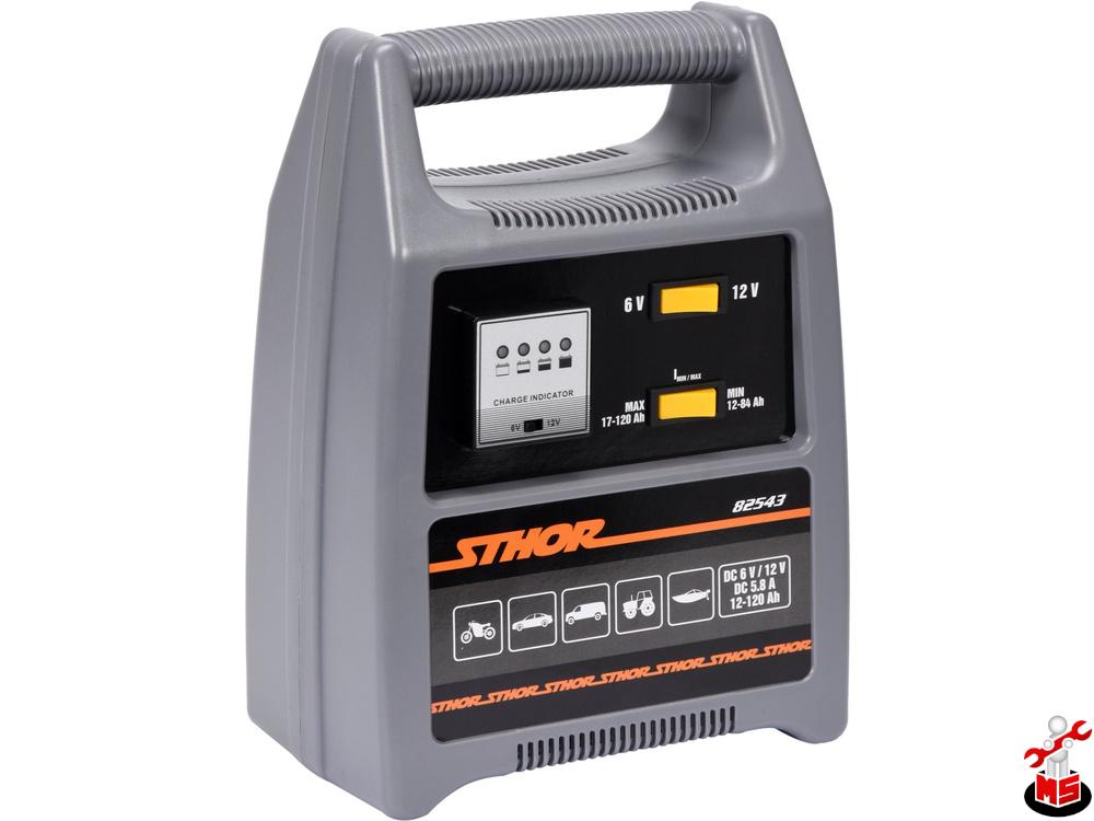 Redresor 6 / 12 V - 8A - 120Ah Sthor 82543 | MagazinulCuScule.ro