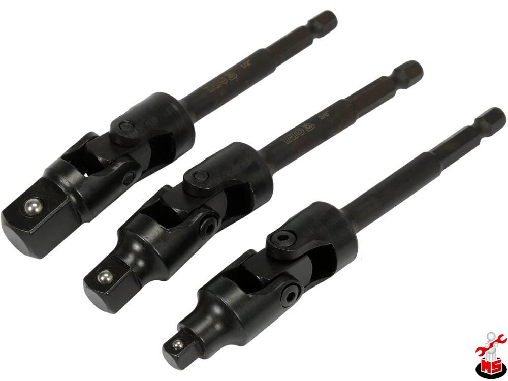 Set de adaptoare cardanice 3 Buc Yato YT-04641 | MagazinulCuScule.ro