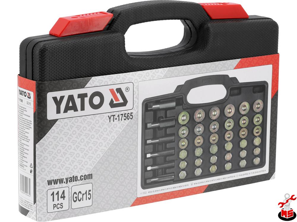 Set reparat bușoane baie ulei M13 - M22 Yato YT-17565