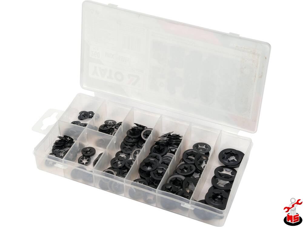 Set șaibe fixare autoblocante, 260 Bucăți Yato YT-06860