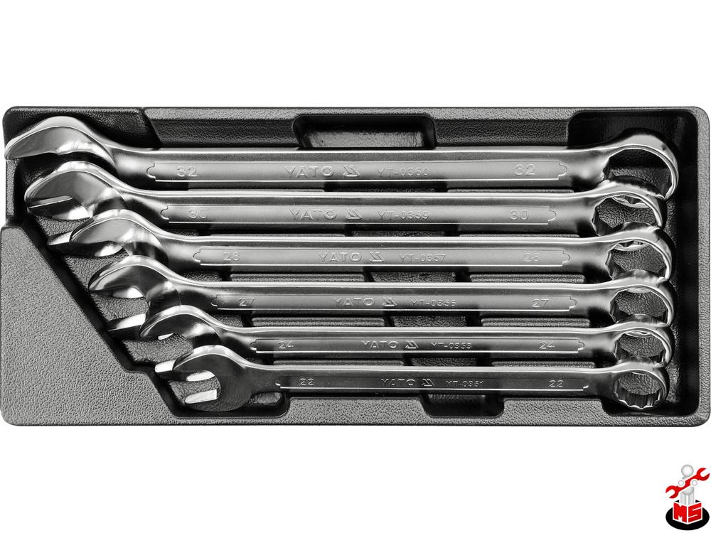 Trusă chei combinate 22 - 32 mm pentru dulap Yato YT-5532