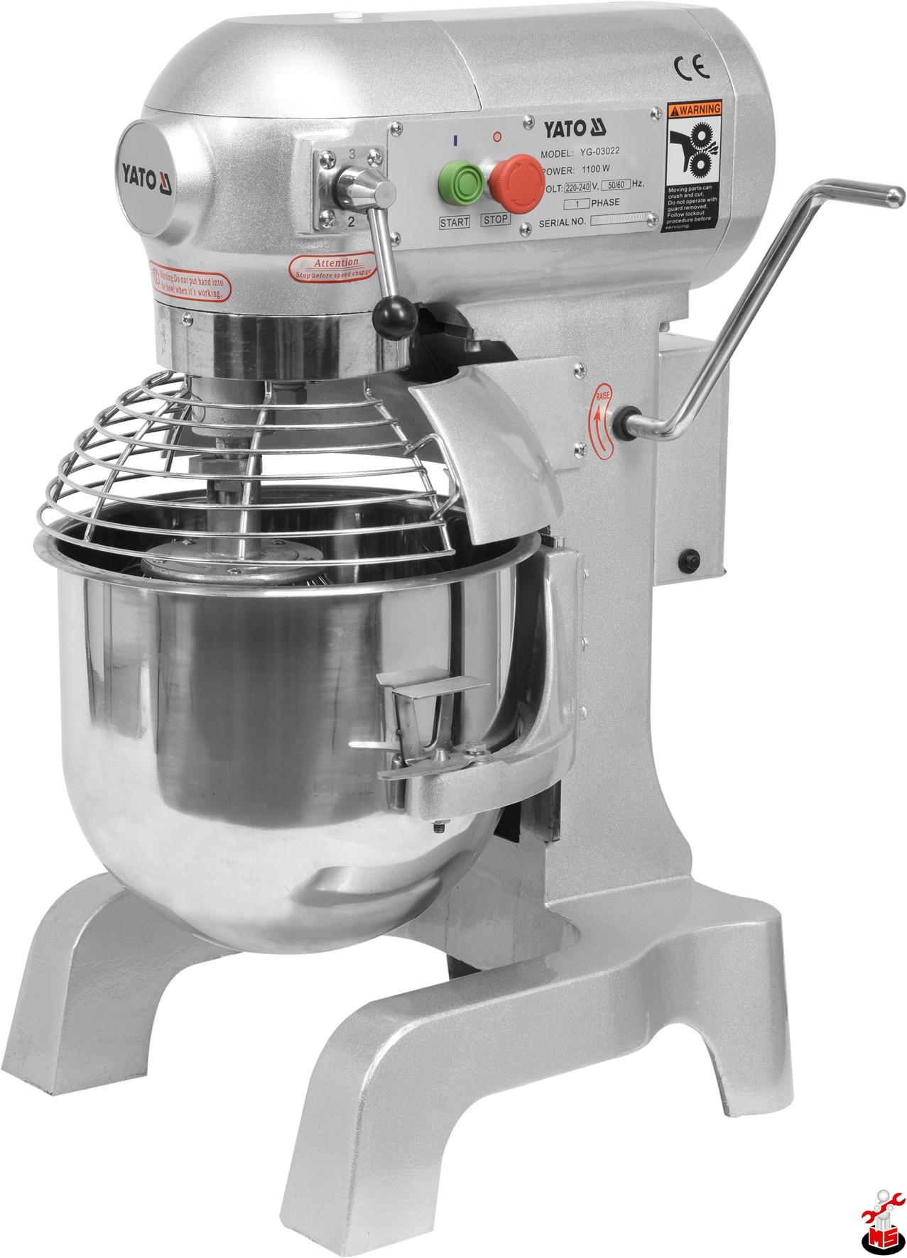 Mixer 30L, 1100W Yato YG-03022 | MagazinulCuScule.ro