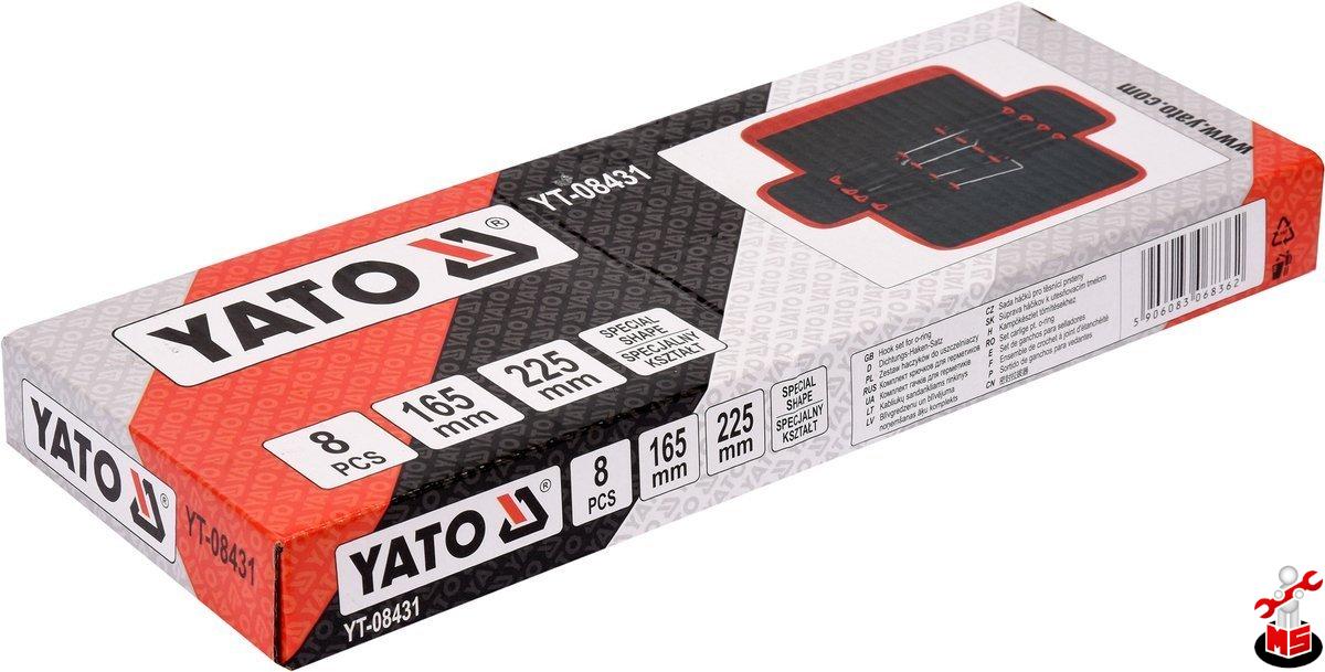 Set cârlige pentru o-ring Yato YT-08431 | MagazinulCuScule.ro