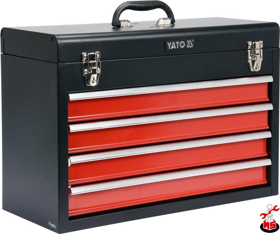 Cutie scule metalică, 4 sertare Yato YT-08874 | MagazinulCuScule.ro