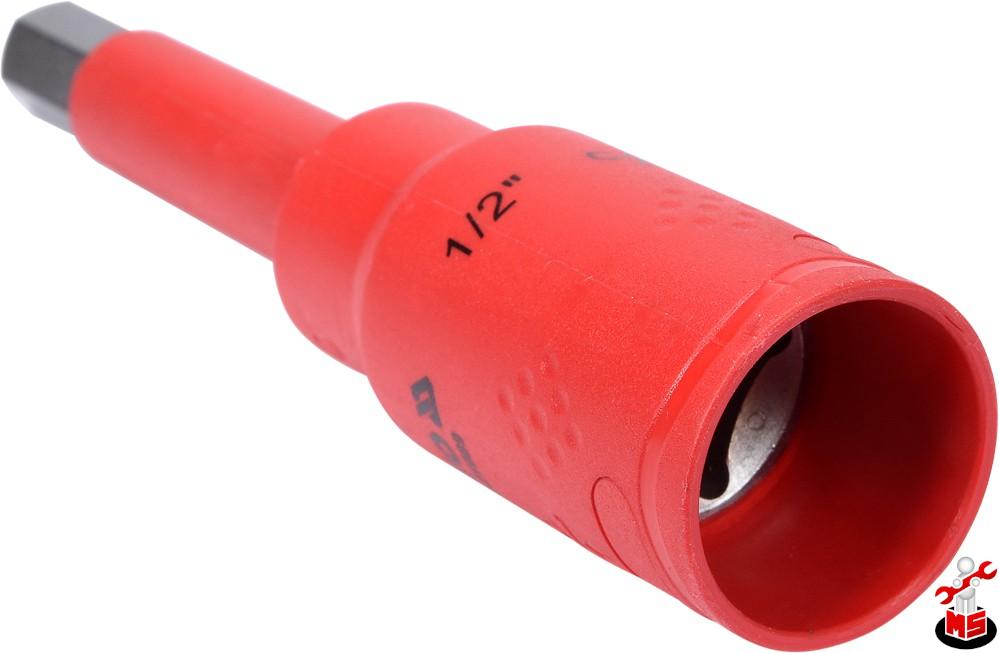 Bit hex 6 x 75 mm cu adaptor 3/8