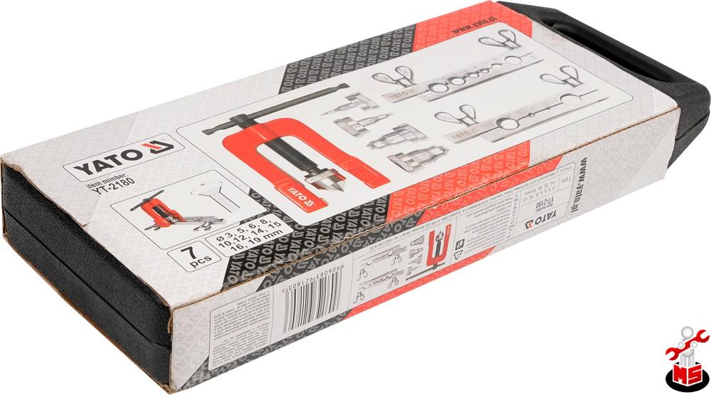 Set 7 Piese Pentru Bercuirea Èevilor 3 19 Mm Yato Yt 2180 Magazinulcuscule Ro