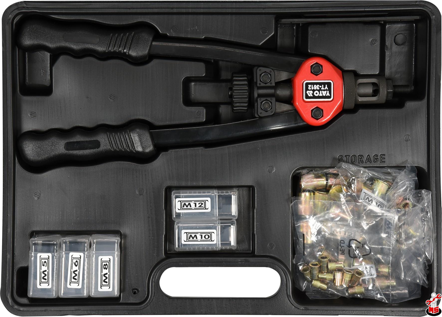 Clește pentru piulițe nituibile M5 - M12 Yato YT-3612
