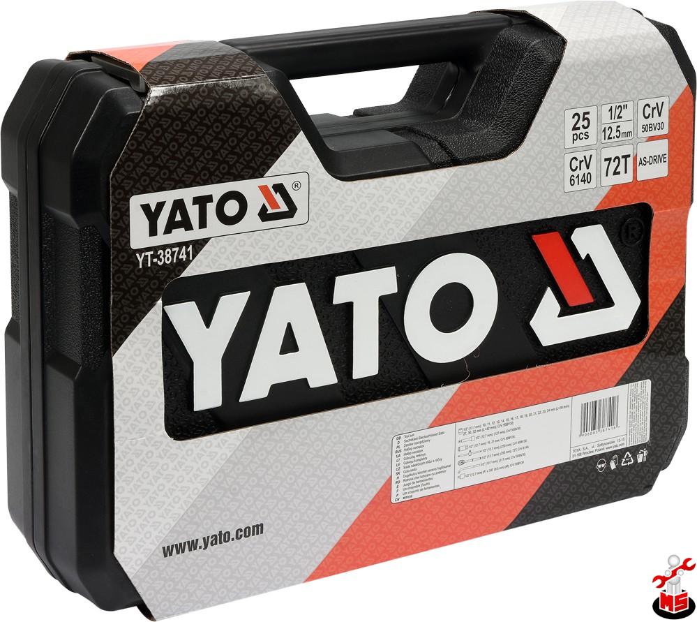 Trusă 25 piese Yato YT-38741 | MagazinulCuScule.ro