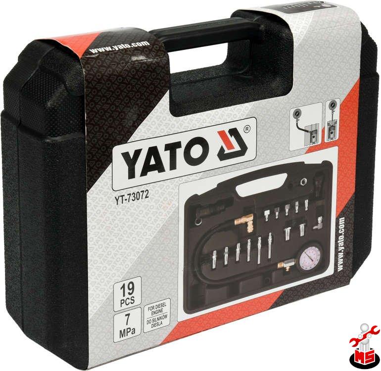 Kit manometru compresie diesel Yato YT-73072 | MagazinulCuScule.ro