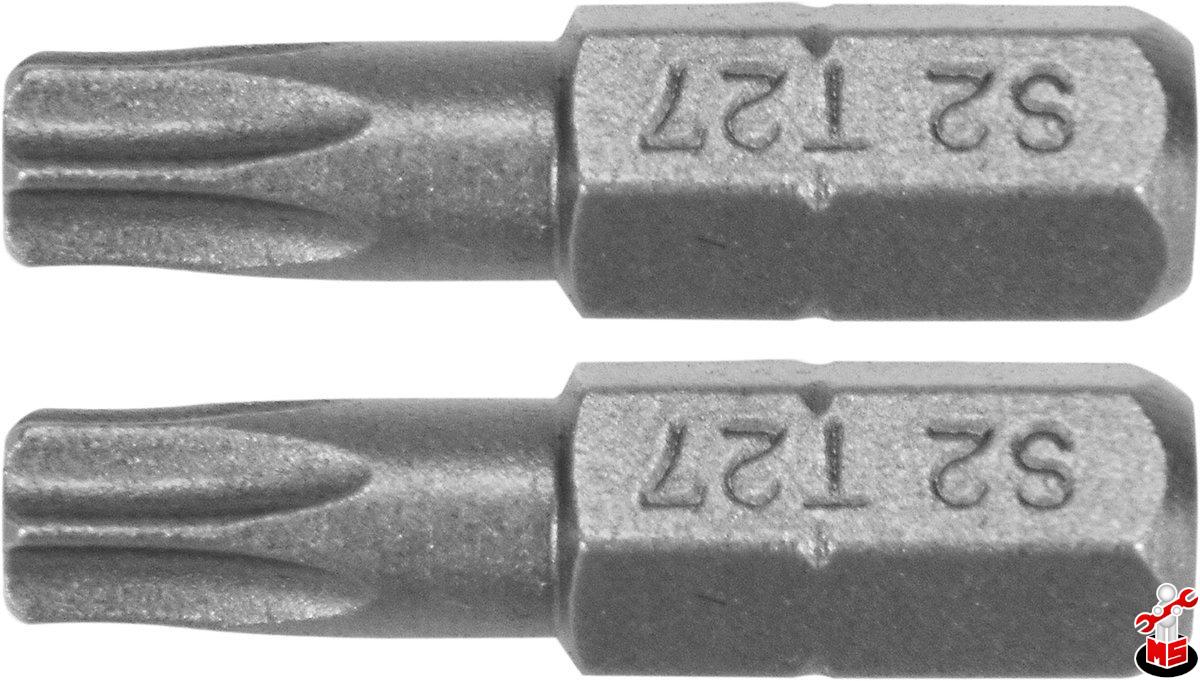 Biți 1/4 25mm torx T27, 2buc Yato YT-77906 | MagazinulCuScule.ro