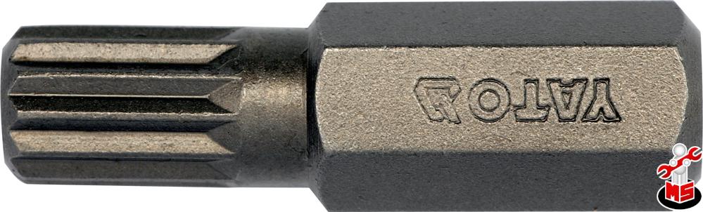 Set de 10 biti spline M8 Yato YT-78192