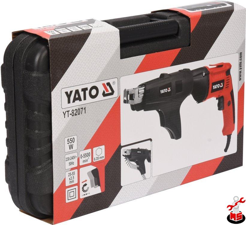Mașină de inșurubat, 550W, 22-55mm Yato YT-82071 | MagazinulCuScule.ro