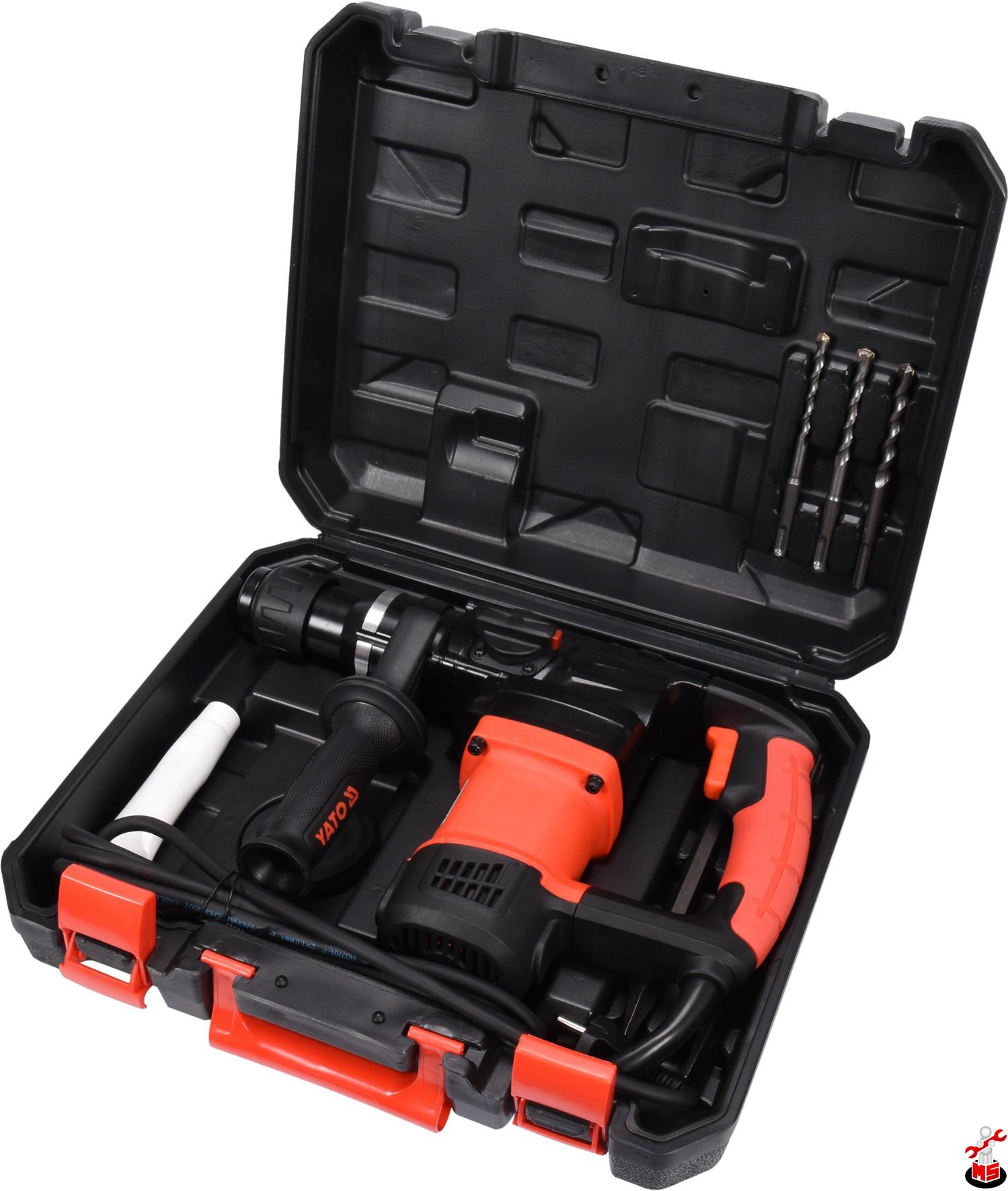 Rotopercutor SDS+ 1100W, 5J Yato YT-82123 | MagazinulCuScule.ro