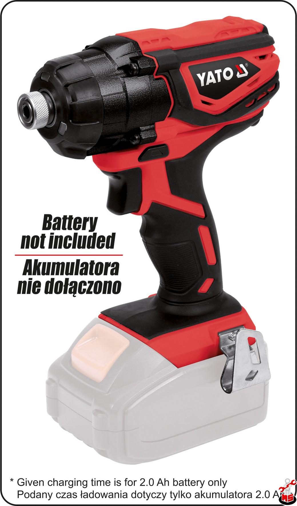 Pistol de impact 18V, fara acumulator Yato YT82801 MagazinulCuScule.ro